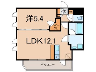 ガリシア旗の台（208）の物件間取画像